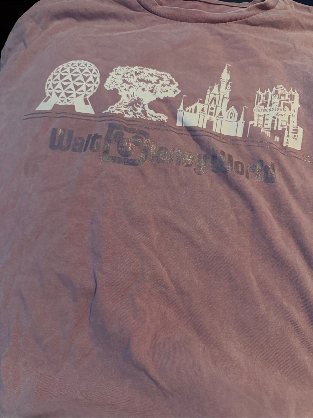 Disney Mauve Walt Disney World Graphic Tee